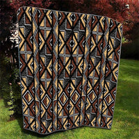 Mali Mud Cloth Legacy Pattern Quilt Ethnic Geometry Style - Wonder Print Shop
