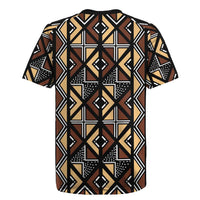 Mali Mud Cloth Legacy Pattern Rugby Jersey Ethnic Geometry Style - Wonder Print Shop
