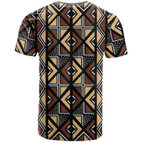 Mali Mud Cloth Legacy Pattern T Shirt Ethnic Geometry Style - Wonder Print Shop