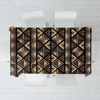 Mali Mud Cloth Legacy Pattern Tablecloth Ethnic Geometry Style - Wonder Print Shop