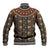 Mali Mud Cloth African Village Baseball Jacket Ethnic Geometry Style - Wonder Print Shop