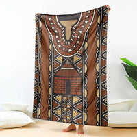 Mali Mud Cloth African Village Blanket Ethnic Geometry Style - Wonder Print Shop
