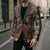 Mali Mud Cloth African Village Blazer Ethnic Geometry Style - Wonder Print Shop
