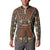 Mali Mud Cloth African Village Button Sweatshirt Ethnic Geometry Style - Wonder Print Shop