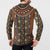Mali Mud Cloth African Village Button Sweatshirt Ethnic Geometry Style - Wonder Print Shop