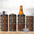 Mali Mud Cloth African Village 4 in 1 Can Cooler Tumbler Ethnic Geometry Style - Wonder Print Shop