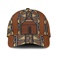 Mali Mud Cloth African Village Classic Cap Ethnic Geometry Style - Wonder Print Shop