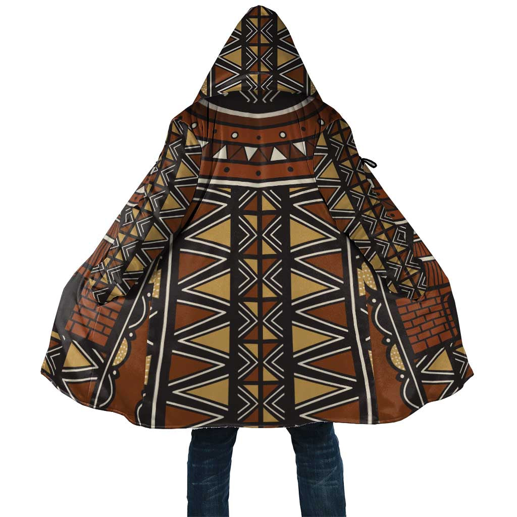 Mali Mud Cloth African Village Cloak Ethnic Geometry Style - Wonder Print Shop