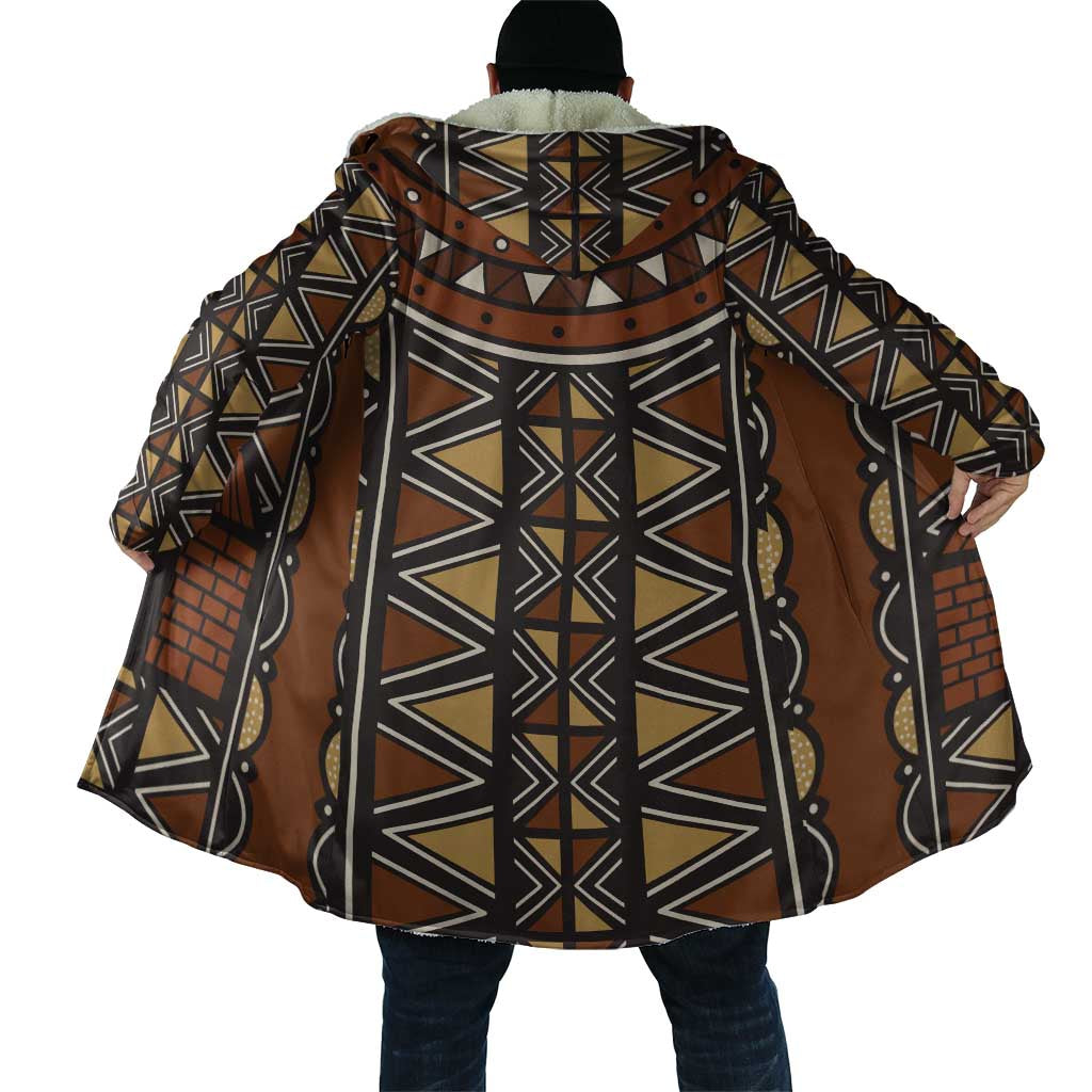 Mali Mud Cloth African Village Cloak Ethnic Geometry Style - Wonder Print Shop