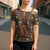 Mali Mud Cloth African Village Cross Shoulder Shirt Ethnic Geometry Style - Wonder Print Shop