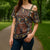 Mali Mud Cloth African Village Cross Shoulder Shirt Ethnic Geometry Style - Wonder Print Shop
