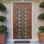 Mali Mud Cloth African Village Door Cover Ethnic Geometry Style - Wonder Print Shop