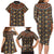 Mali Mud Cloth African Village Family Matching Long Sleeve Bodycon Dress and Hawaiian Shirt Ethnic Geometry Style - Wonder Print Shop