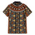 Mali Mud Cloth African Village Family Matching Long Sleeve Bodycon Dress and Hawaiian Shirt Ethnic Geometry Style - Wonder Print Shop