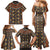 Mali Mud Cloth African Village Family Matching Mermaid Dress and Hawaiian Shirt Ethnic Geometry Style - Wonder Print Shop