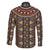 Mali Mud Cloth African Village Family Matching Off The Shoulder Long Sleeve Dress and Hawaiian Shirt Ethnic Geometry Style - Wonder Print Shop