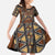 Mali Mud Cloth African Village Family Matching Off Shoulder Maxi Dress and Hawaiian Shirt Ethnic Geometry Style - Wonder Print Shop