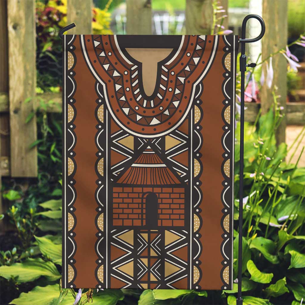 Mali Mud Cloth African Village Garden Flag Ethnic Geometry Style - Wonder Print Shop