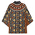 Mali Mud Cloth African Village Kimono Ethnic Geometry Style - Wonder Print Shop