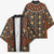 Mali Mud Cloth African Village Kimono Ethnic Geometry Style - Wonder Print Shop