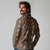 Mali Mud Cloth African Village Long Sleeve Polo Shirt Ethnic Geometry Style - Wonder Print Shop