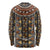 Mali Mud Cloth African Village Long Sleeve Shirt Ethnic Geometry Style - Wonder Print Shop