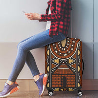 Mali Mud Cloth African Village Luggage Cover Ethnic Geometry Style - Wonder Print Shop