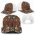 Mali Mud Cloth African Village Mesh Trucker Cap Ethnic Geometry Style - Wonder Print Shop