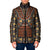 Mali Mud Cloth African Village Padded Jacket Ethnic Geometry Style - Wonder Print Shop
