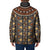 Mali Mud Cloth African Village Padded Jacket Ethnic Geometry Style - Wonder Print Shop
