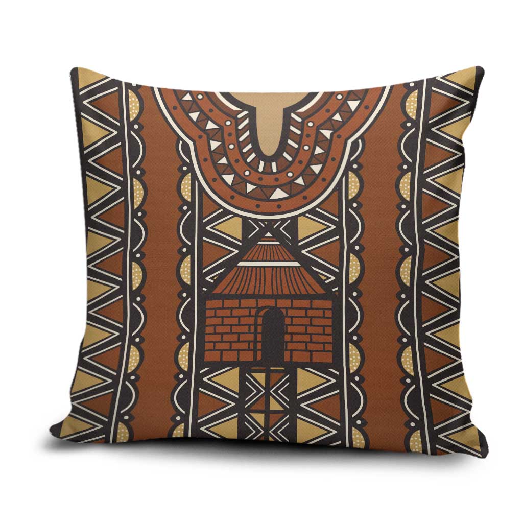 Mali Mud Cloth African Village Pillow Cover Ethnic Geometry Style - Wonder Print Shop