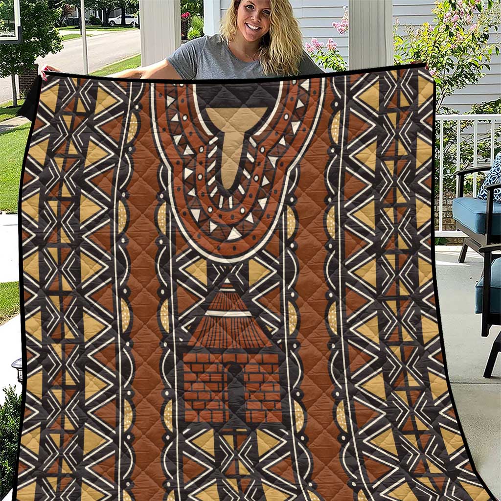Mali Mud Cloth African Village Quilt Ethnic Geometry Style - Wonder Print Shop