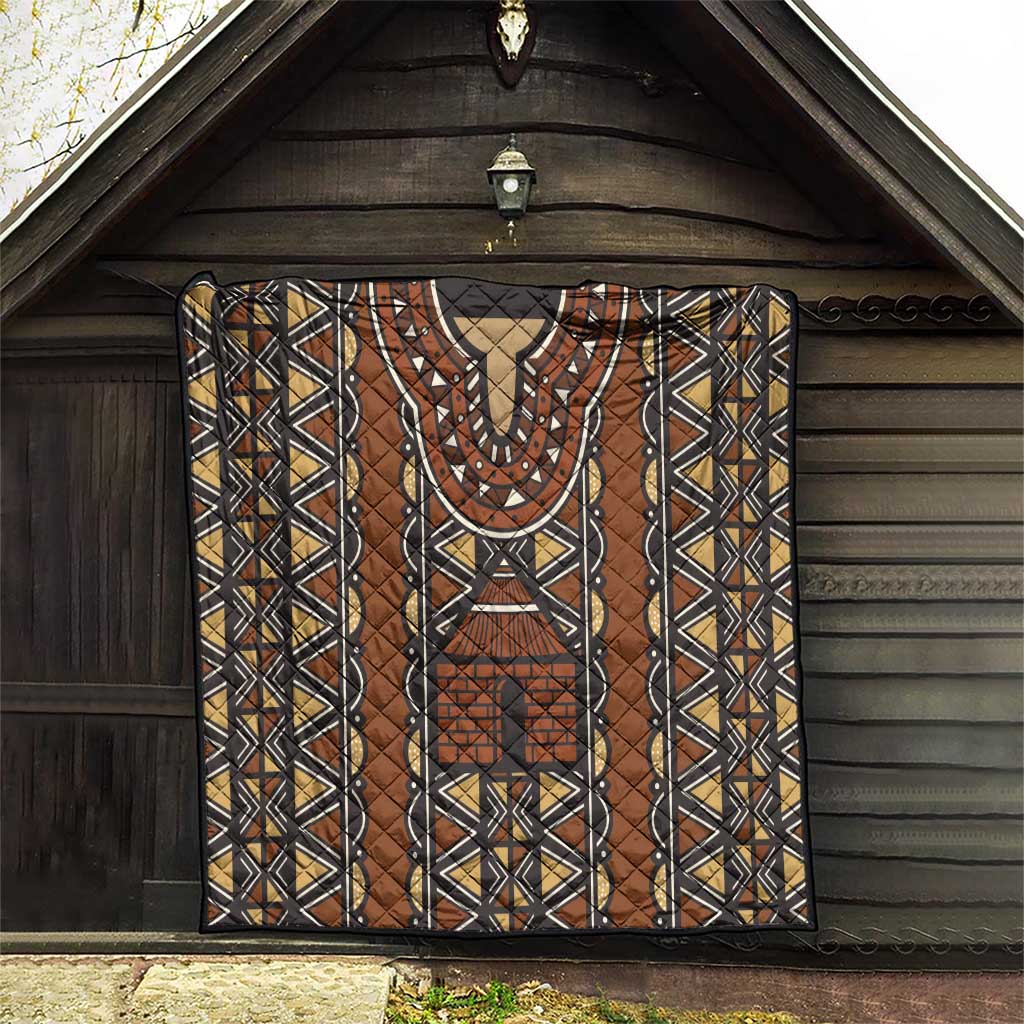 Mali Mud Cloth African Village Quilt Ethnic Geometry Style - Wonder Print Shop
