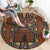 Mali Mud Cloth African Village Round Carpet Ethnic Geometry Style - Wonder Print Shop