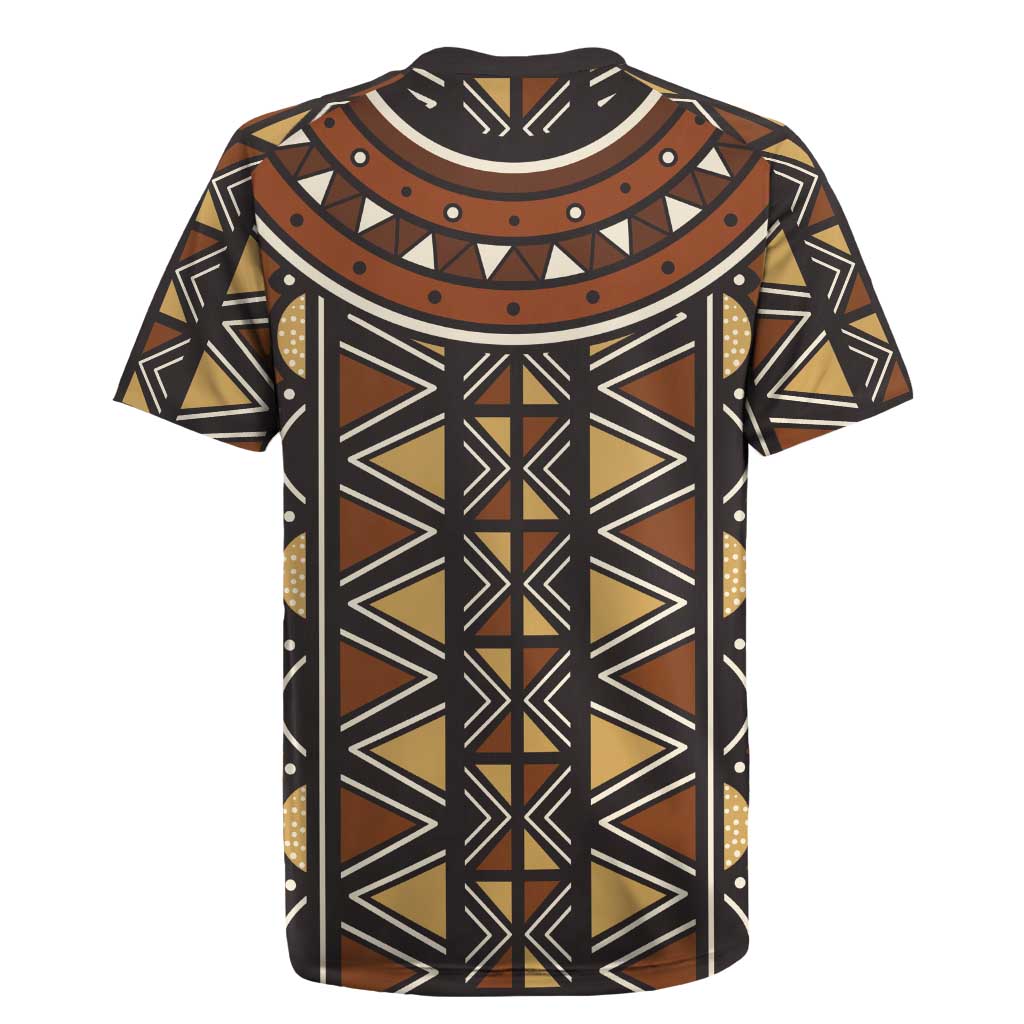 Mali Mud Cloth African Village Rugby Jersey Ethnic Geometry Style - Wonder Print Shop