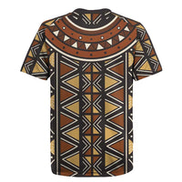 Mali Mud Cloth African Village Rugby Jersey Ethnic Geometry Style - Wonder Print Shop