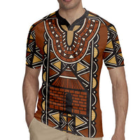 Mali Mud Cloth African Village Rugby Jersey Ethnic Geometry Style - Wonder Print Shop
