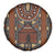 Mali Mud Cloth African Village Spare Tire Cover Ethnic Geometry Style - Wonder Print Shop