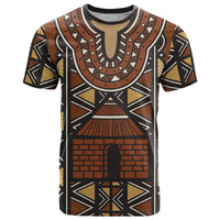 Mali Mud Cloth African Village T Shirt Ethnic Geometry Style - Wonder Print Shop