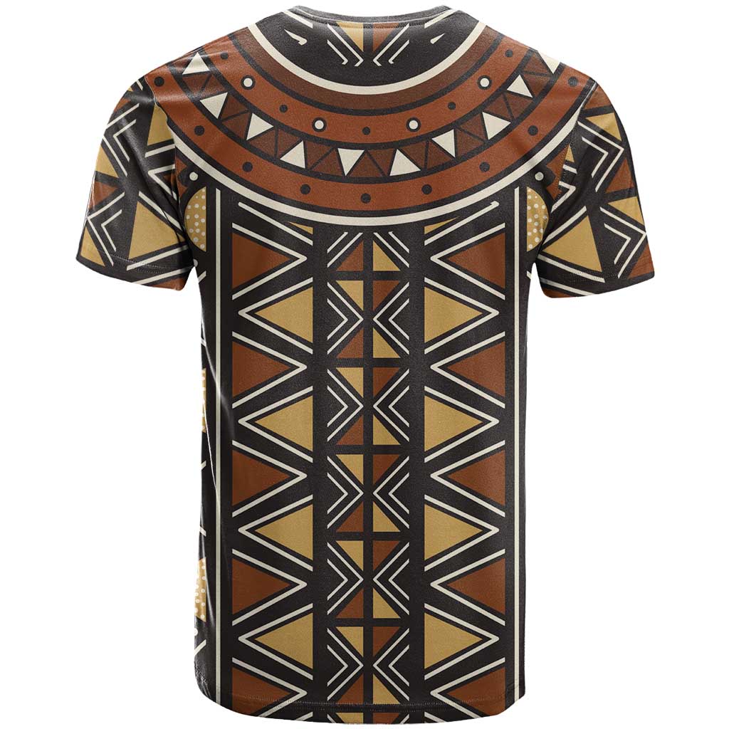 Mali Mud Cloth African Village T Shirt Ethnic Geometry Style - Wonder Print Shop