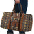 Mali Mud Cloth African Village Travel Bag Ethnic Geometry Style - Wonder Print Shop