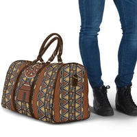 Mali Mud Cloth African Village Travel Bag Ethnic Geometry Style - Wonder Print Shop