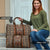 Mali Mud Cloth African Village Travel Bag Ethnic Geometry Style - Wonder Print Shop