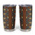 Mali Mud Cloth African Village Tumbler Cup Ethnic Geometry Style - Wonder Print Shop