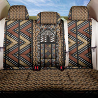 Mali Mud Cloth Leopards Legacy Back Car Seat Cover Tribal Village - Wonder Print Shop