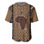 Mali Mud Cloth Leopards Legacy Baseball Jersey Tribal Village - Wonder Print Shop