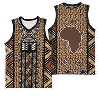 Mali Mud Cloth Leopards Legacy Basketball Jersey Tribal Village - Wonder Print Shop
