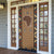 Mali Mud Cloth Leopards Legacy Door Cover Tribal Village - Wonder Print Shop