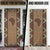 Mali Mud Cloth Leopards Legacy Door Cover Tribal Village - Wonder Print Shop