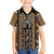 Mali Mud Cloth Leopards Legacy Kid Hawaiian Shirt Tribal Village - Wonder Print Shop